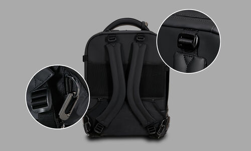 Omvormbaar tot rugzak