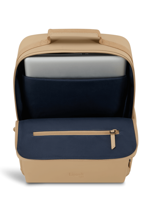 Lipault Lost In Berlin Lifetrotter Backpack  Sandstone Lipault Lost In Berlin Lifetrotter Backpack  Sandstone