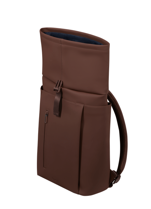Lipault Lost In Berlin Rolltop Backpack 2.0  Spiced Mocha