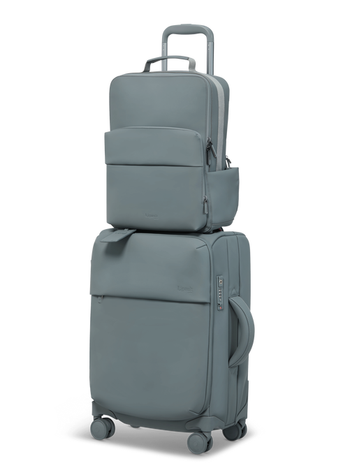 Lipault Lost In Berlin Lifetrotter Backpack  Cement Storm Lipault Lost In Berlin Lifetrotter Backpack  Cement Storm