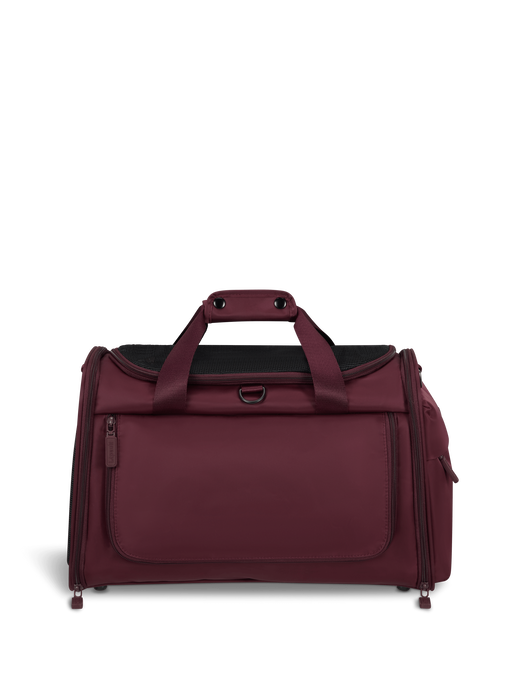 Lipault City Plume Pet Carrier  Bordeaux Lipault City Plume Pet Carrier  Bordeaux