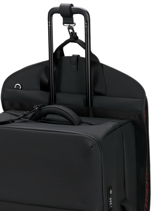 Lipault Lost In Berlin Garment Bag  Black Lipault Lost In Berlin Garment Bag  Black