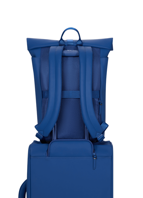 Lipault Lost In Berlin Rolltop Backpack 2.0  Blue Me Away