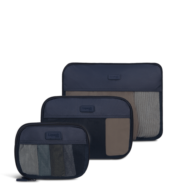 Lipault Travel Accessories Set of 3 compression packing cubes