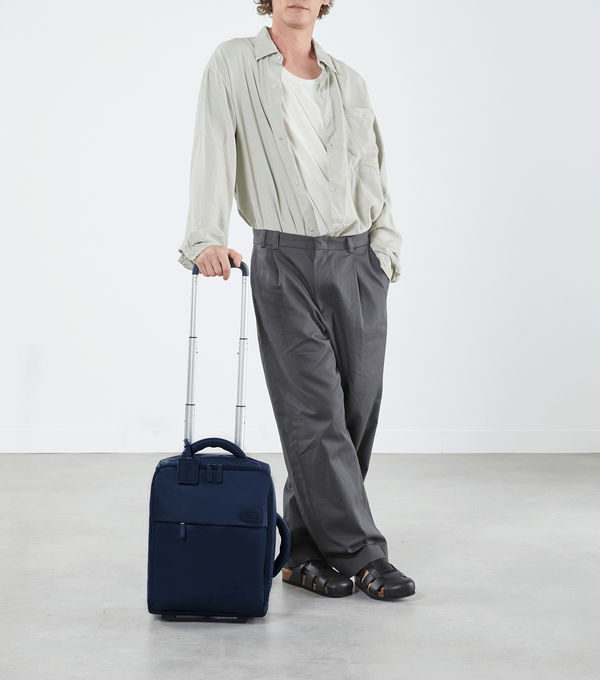 Lipault Foldable Plume Mini Cabin 45cm  Navy Lipault Foldable Plume Mini Cabin 45cm  Navy