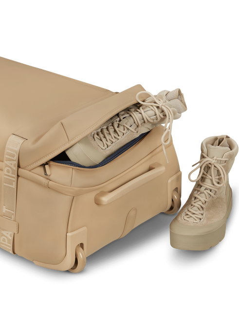 Lipault Lost In Berlin Exile Duffle with Wheels 72cm  Sandstone Lipault Lost In Berlin Exile Duffle with Wheels 72cm  Sandstone