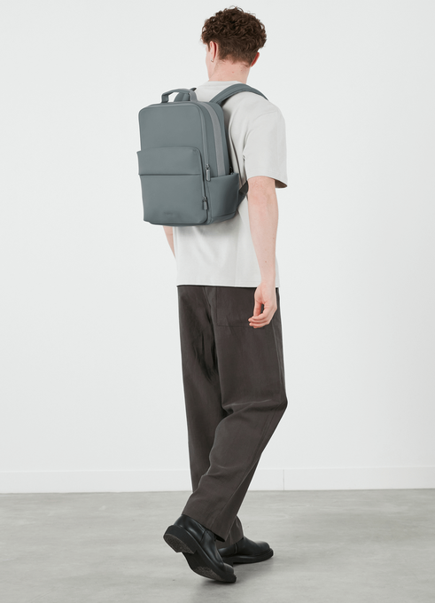 Lipault Lost In Berlin Lifetrotter Backpack  Cement Storm Lipault Lost In Berlin Lifetrotter Backpack  Cement Storm