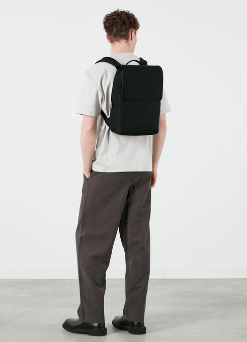 Lipault Lost In Berlin Square Backpack 2.0  Black