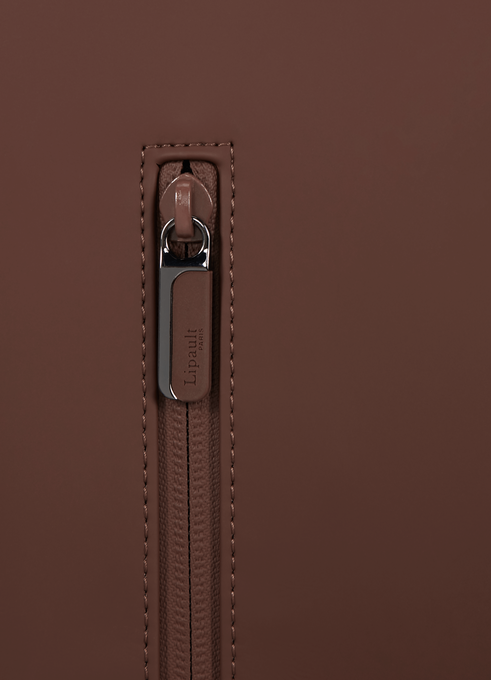 Lipault Lost In Berlin Rolltop Backpack 2.0  Spiced Mocha