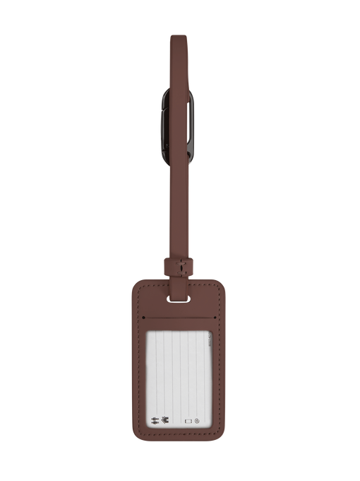 Lipault Lost In Berlin Luggage Tag  Spiced Mocha