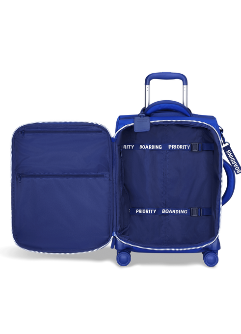 Lipault Plume Cabin Layover In Mykonos 55cm  Magnetic Blue Lipault Plume Cabin Layover In Mykonos 55cm  Magnetic Blue