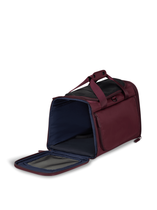 Lipault City Plume Pet Carrier  Bordeaux Lipault City Plume Pet Carrier  Bordeaux