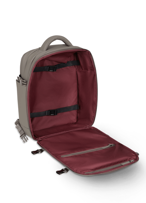 Lipault Lost In Berlin Travel Backpack 2.0  Ash Stone Lipault Lost In Berlin Travel Backpack 2.0  Ash Stone