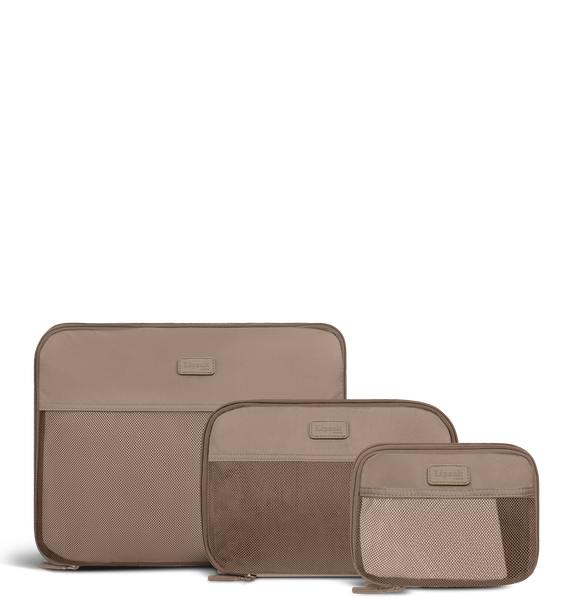 Lipault Travel Accessories Set of 3 compression packing cubes