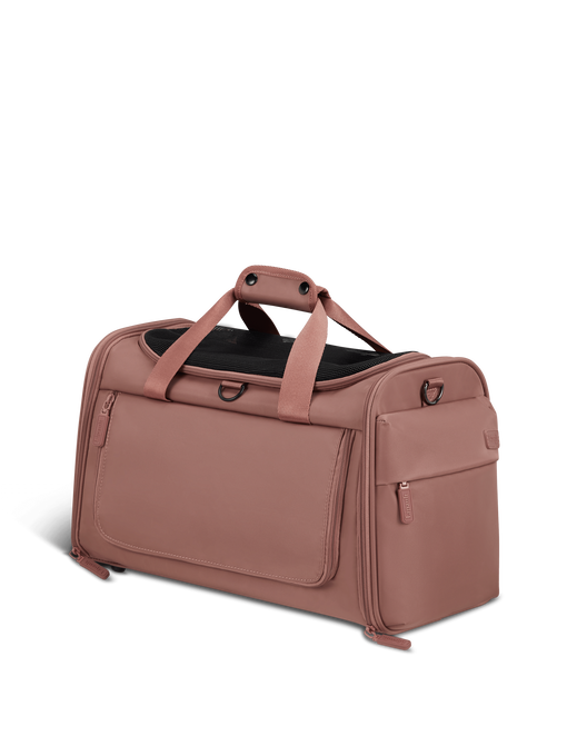 Lipault City Plume Pet Carrier  Rosewood