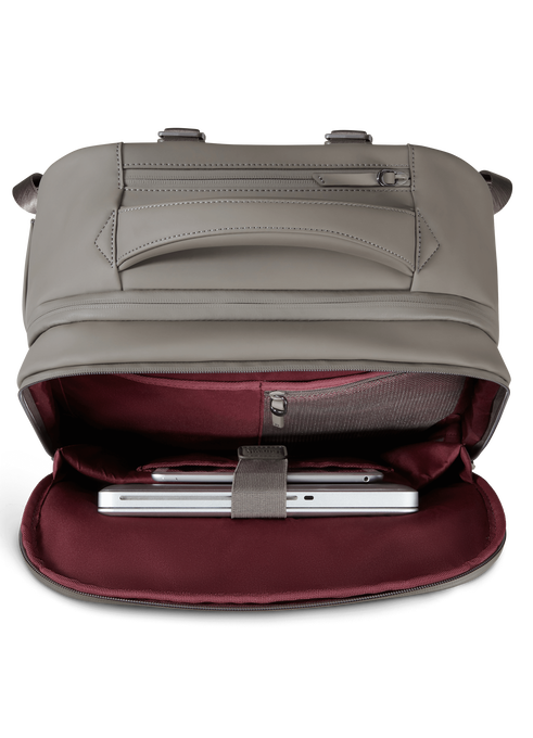 Lipault Lost In Berlin Backpack Pro With Wheels  Ash Stone Lipault Lost In Berlin Backpack Pro With Wheels  Ash Stone