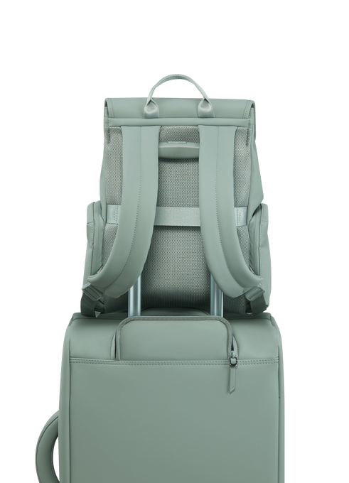 Lipault Lost In Berlin Mini Cargo Backpack  Yoga Green Lipault Lost In Berlin Mini Cargo Backpack  Yoga Green