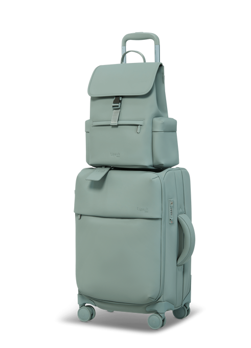 Lipault Lost In Berlin Mini Cargo Backpack  Yoga Green Lipault Lost In Berlin Mini Cargo Backpack  Yoga Green