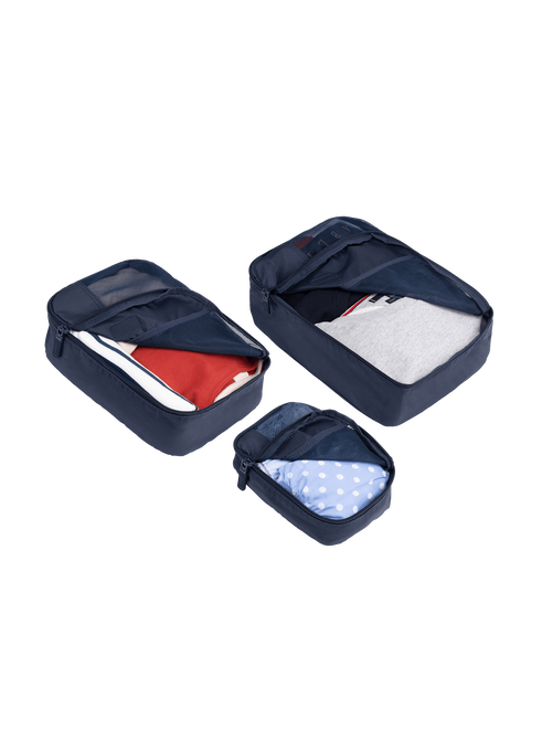 Lipault Lipault Travel Accessories Packing Cube M  Navy Lipault Lipault Travel Accessories Packing Cube M  Navy