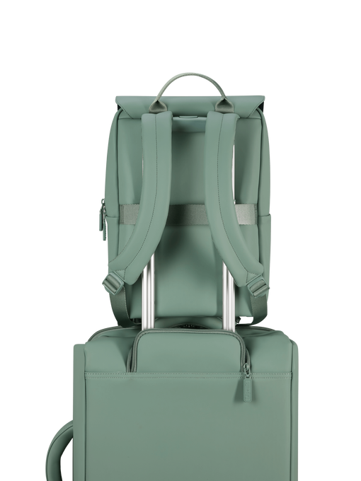 Lipault Lost In Berlin Square Backpack  Dry Sage Lipault Lost In Berlin Square Backpack  Dry Sage